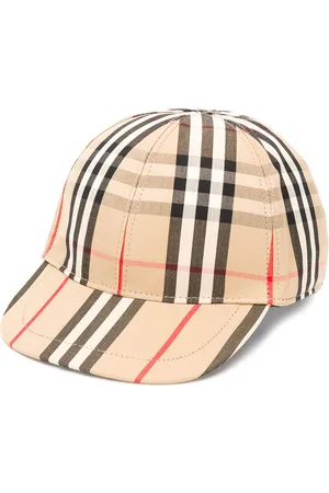 Burberry Plaid print baseball cap