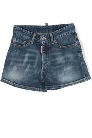 Dsquared2 Five-pocket denim shorts
