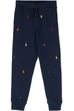 Ralph Lauren Polo Pony-embroidered track pants