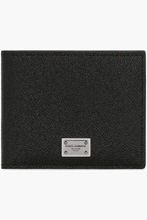 Dolce & Gabbana Logo-tag leather bifold wallet