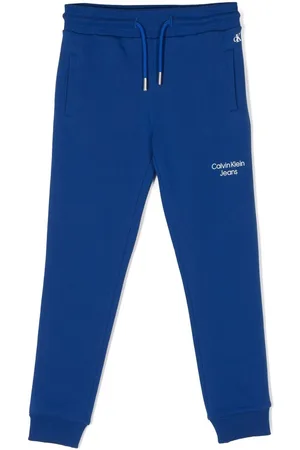 Calvin Klein Embroidered-logo track-pants
