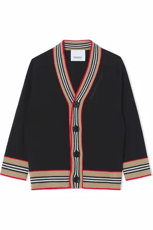 Burberry Icon stripe wool cardigan