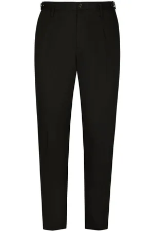 Dolce & Gabbana Logo-tag tailored trousers