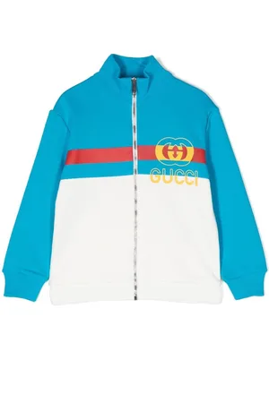 Gucci Two-tone zipped sweatshirt