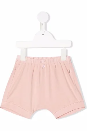 TEDDY & MINOU Elasticated-waist cotton shorts