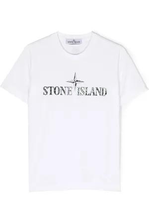 Stone Island Logo-print short-sleeve T-shirt
