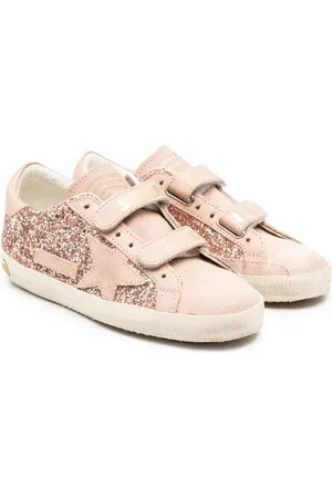 Golden Goose Old School touch-strap sneakers