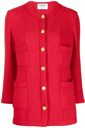 CHANEL Round-neck jacket