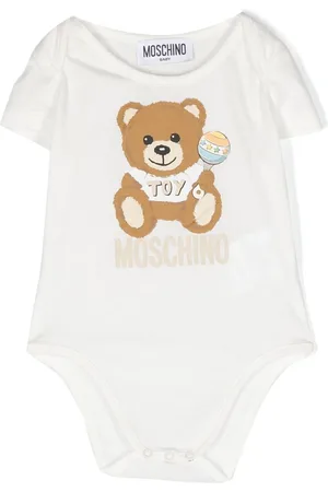 Moschino Teddy short-sleeve babygrows