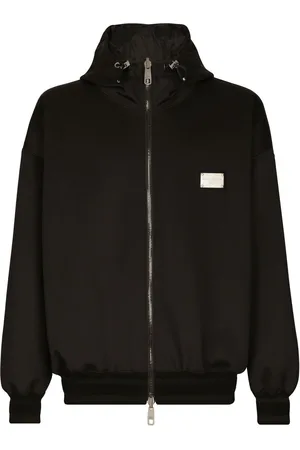 Dolce & Gabbana Logo-tag reversible hooded jacket