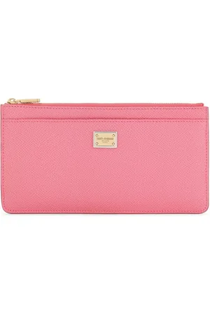 Dolce & Gabbana Logo-tag leather card holder