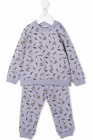 Moschino All-over logo print tracksuit