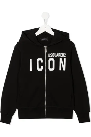 Dsquared2 Logo-print zip-up hoodie