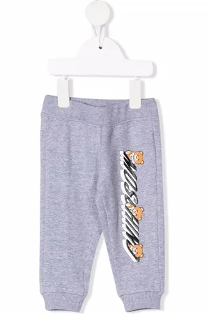 Moschino Logo-print cotton track pants