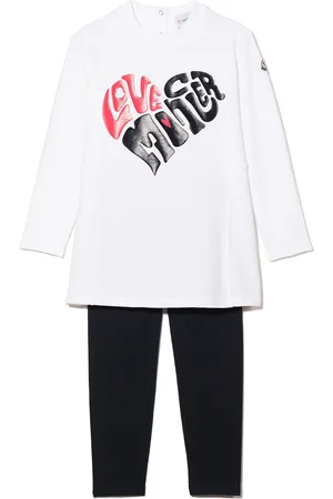 Moncler Love Moncler print set