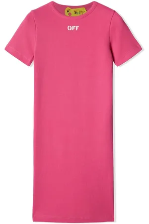 OFF-WHITE Logo-print T-shirt dress