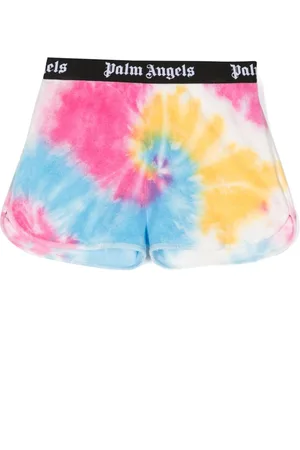 Palm Angels Tie-dye track shorts