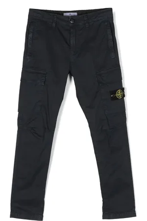Stone Island Compass-motif cargo trousers