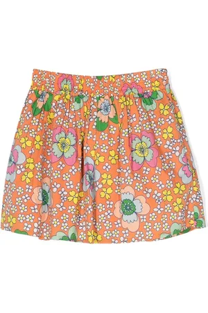 Stella McCartney Floral-print cotton shorts