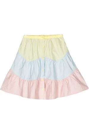 Stella McCartney Tiered striped skirt