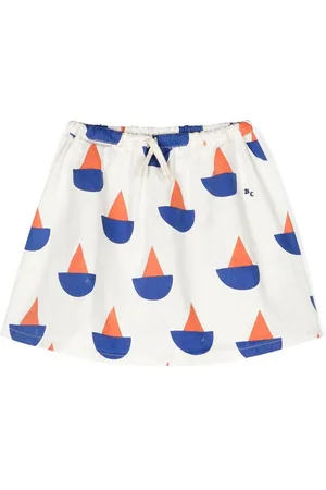 Bobo Choses Sail Boat organic-cotton skirt