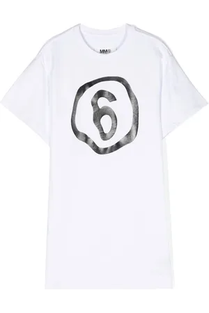 Maison Margiela Logo print T-shirt dress