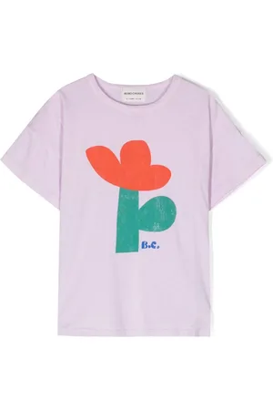 Bobo Choses Sea Flower organic-cotton T-shirt