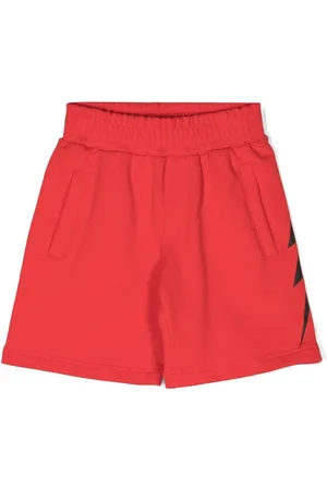 Neil Barrett Lightening-print shorts