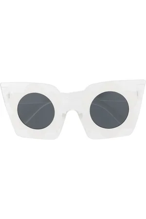 MONNALISA Flower-print cat-eye sunglasses