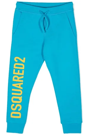 Dsquared2 Logo-print cotton track trousers