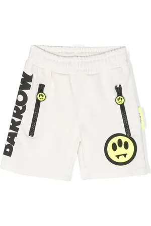 BARROW Logo-print track shorts