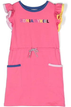 Sonia Rykiel Enfant Ruffle-sleeve dress