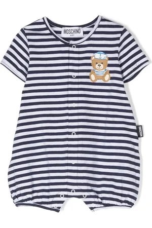 Moschino Stripe-print cotton shorties