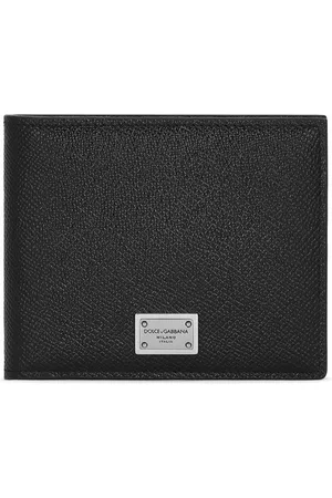 Dolce & Gabbana Logo-tag leather bifold wallet