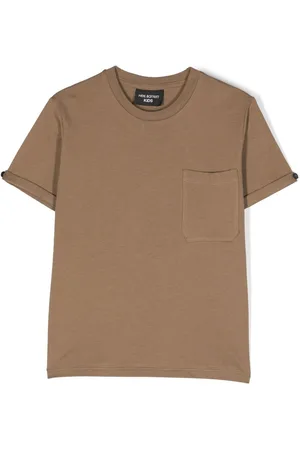 Neil Barrett Patch-pocket short-sleeve T-shirt