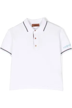 Missoni Logo-print short-sleeved polo shirt