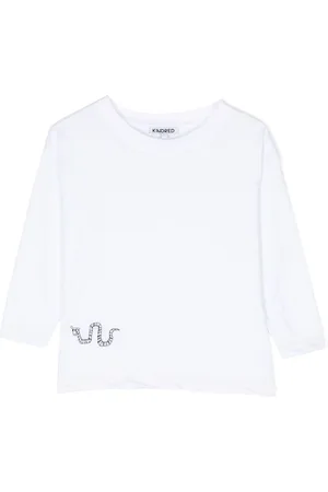 Kindred Motif-embroidered long-sleeve T-shirt