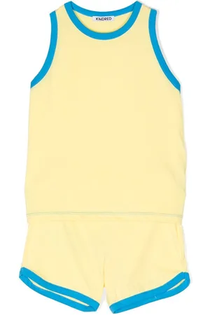 Kindred Organic-cotton tracksuit short set