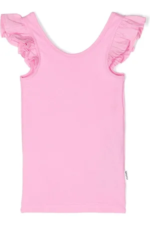 Molo Ruffled-trim ribbed vest