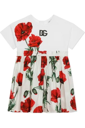 Dolce & Gabbana Floral-print zip-fastening dress
