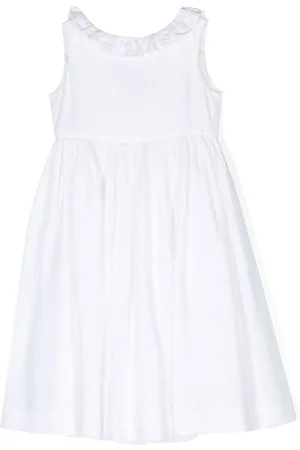 BONPOINT Cheryl frill-trim sleeveless dress