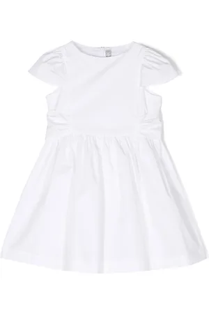 Il gufo Tie-fastening flared dress