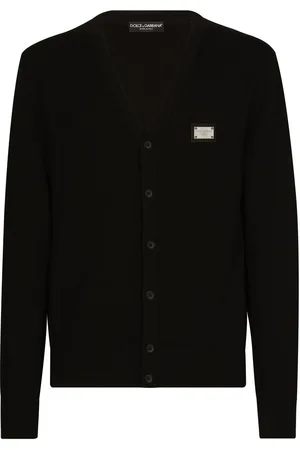 Dolce & Gabbana Logo-tag cashmere-wool cardigan