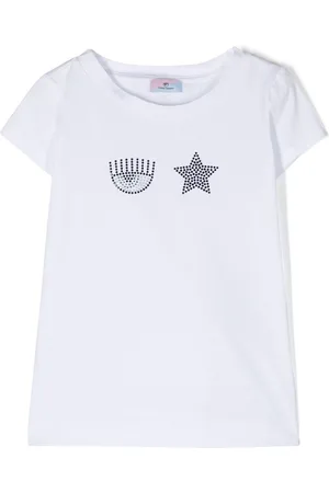 Chiara Ferragni Embellished cotton T-shirt