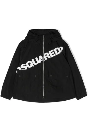Dsquared2 Logo-print hooded windbreaker