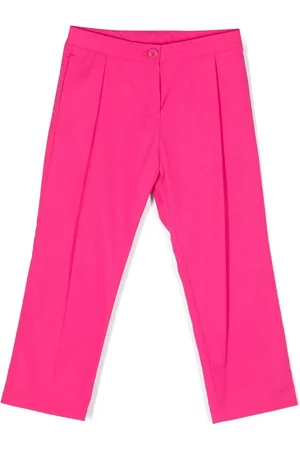 Kenzo Embroidered-logo straight-leg trousers