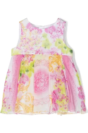 VERSACE Barocco-print sleeveless dress