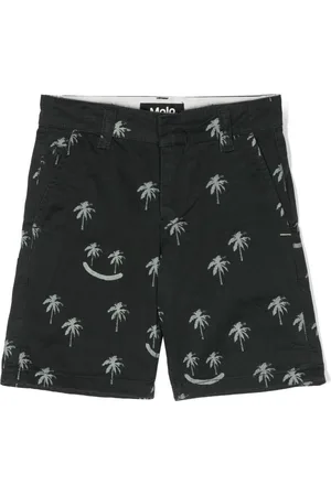Molo Smile Palm Trees chino shorts