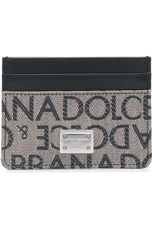 Dolce & Gabbana Logo jacquard card holder
