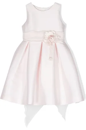 Mimilù Corsage-detail sleeveless dress